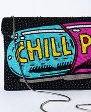 Load image into Gallery viewer, Chill Pill Beaded Diva Clutch
