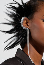 Load image into Gallery viewer, Fierce Feather Diva Ear Cuff
