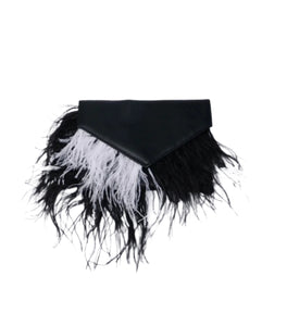 Feather Me Diva Clutch